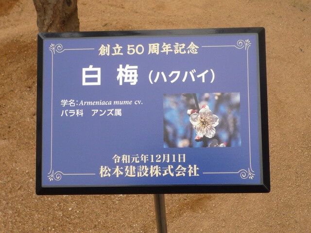 創立50周年　植樹祭